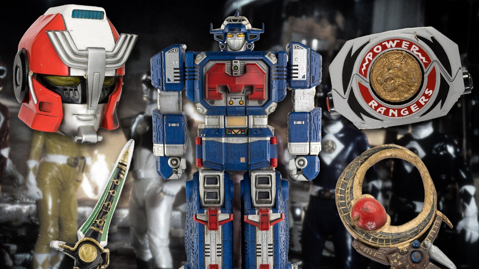‘Power Rangers’ Memorabilia, Including Costumes, for Sale
