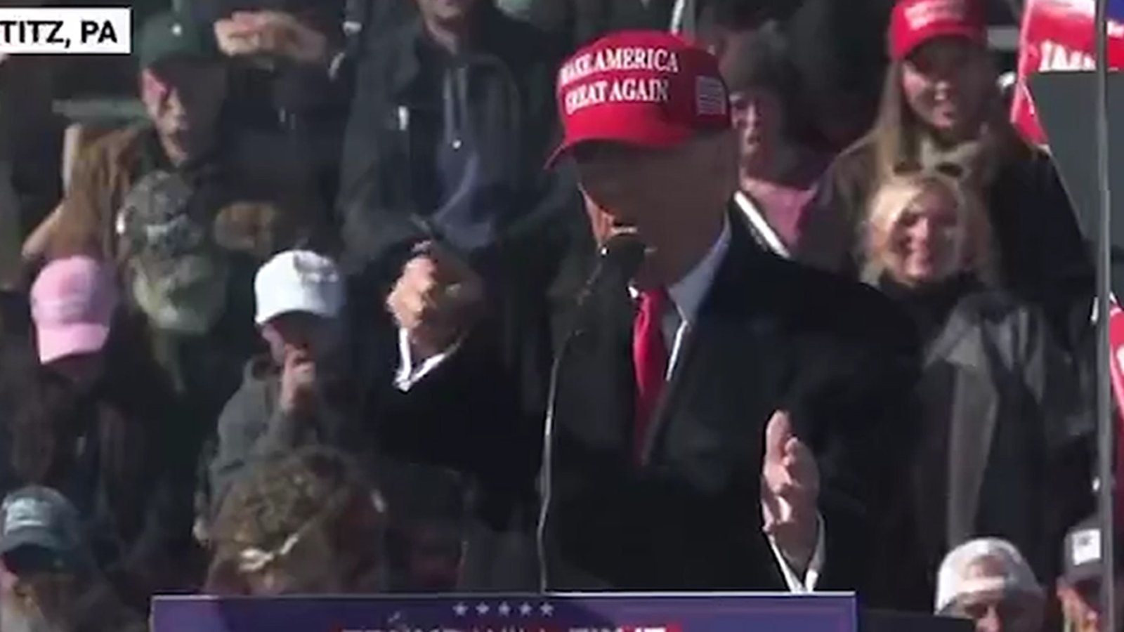Donald Trump Says He’s Fine If Someone Shoots ‘Fake News Media’ at Rally